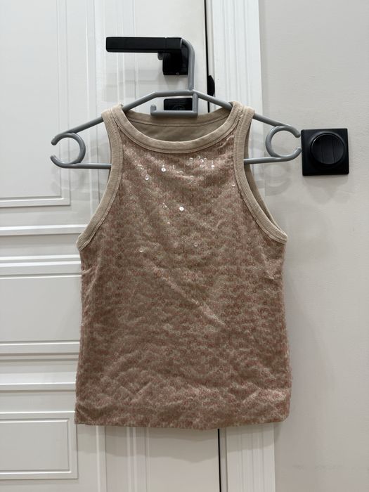 Майка с пайетками рр S