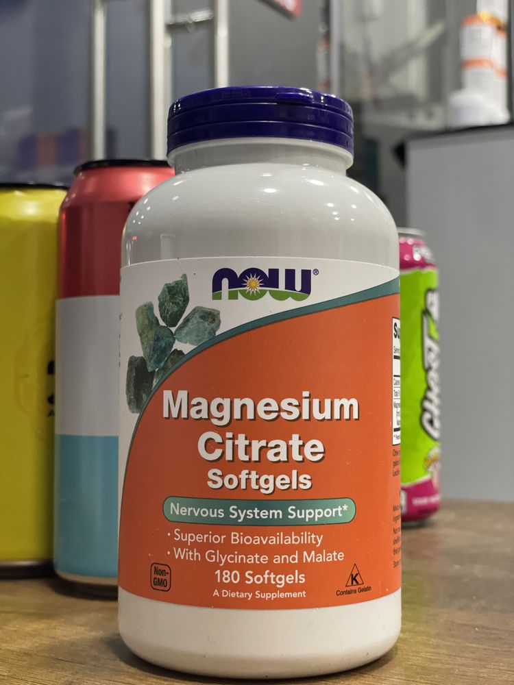Now Magnesium Citrate 180softgels