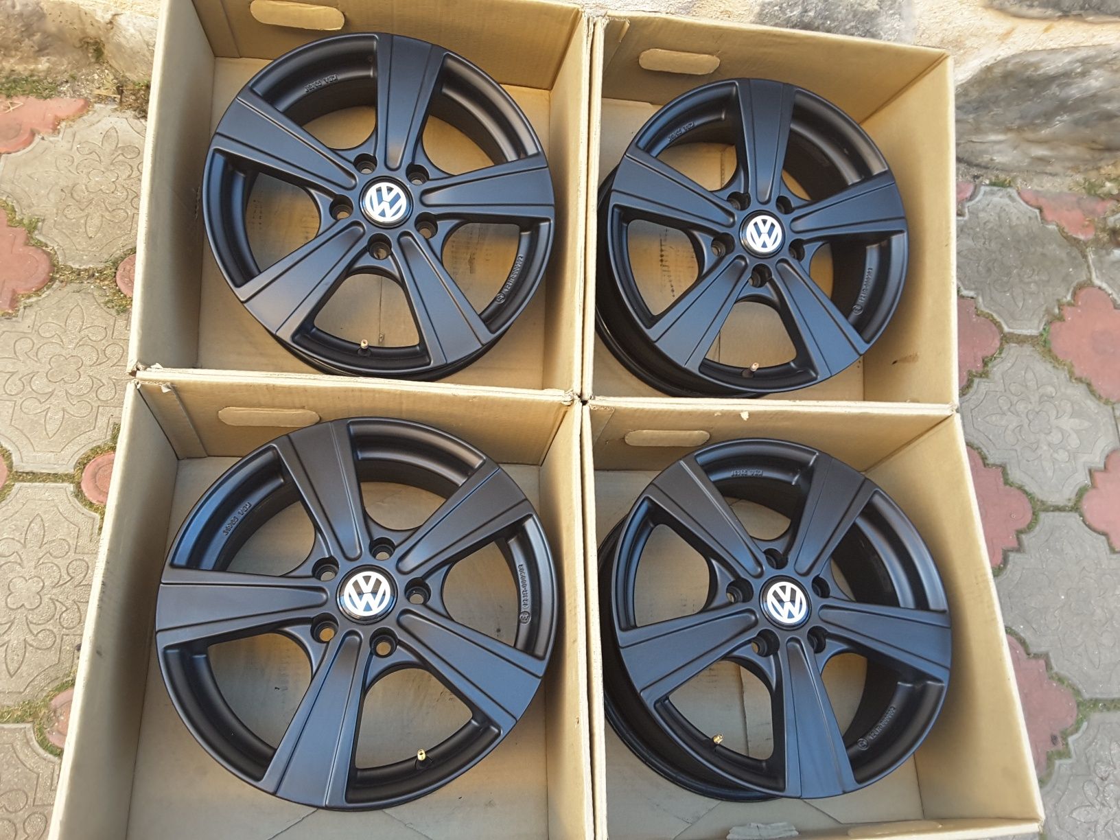 jante aliaj 16; 5x112; Vw Golf 5, 6, 7, Plus, Touran, Caddy, Jetta