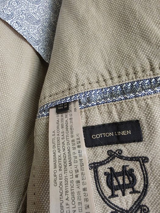 мъжко сако блейзър Massimo Dutti номер EU48/M