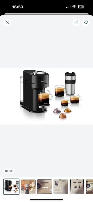 Espresor cafea Vertuo Next nou sigilat schimb