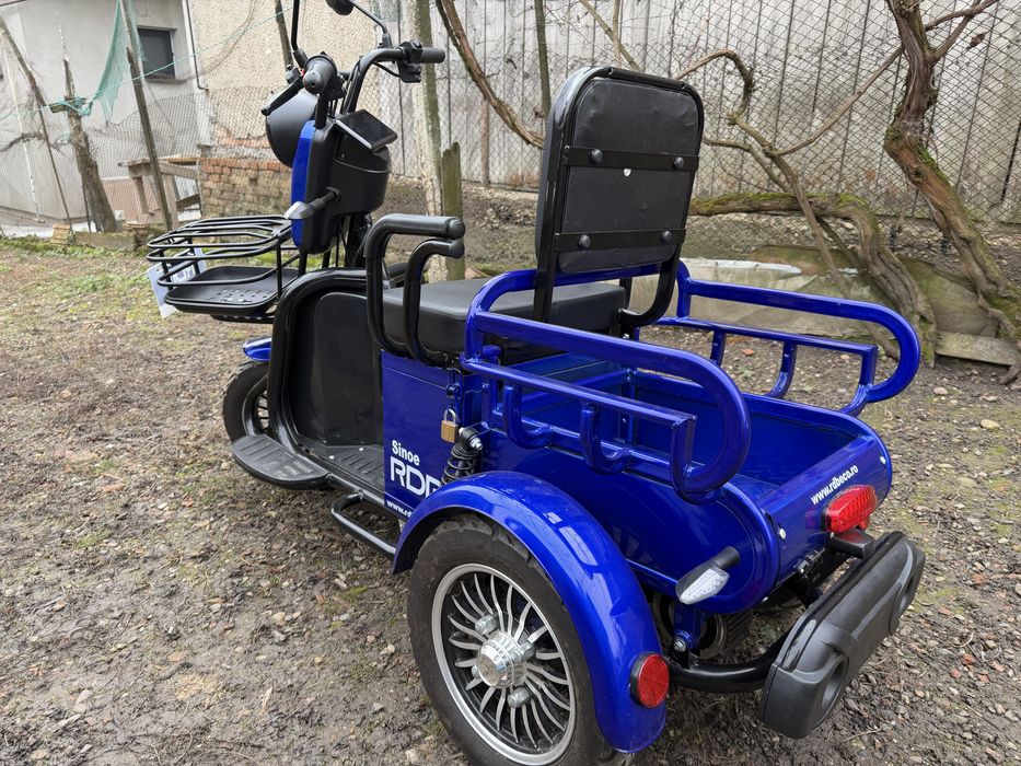 Tricicleta electrica RDB Sinoe fara permis, 500W, 2022, 25 km/h