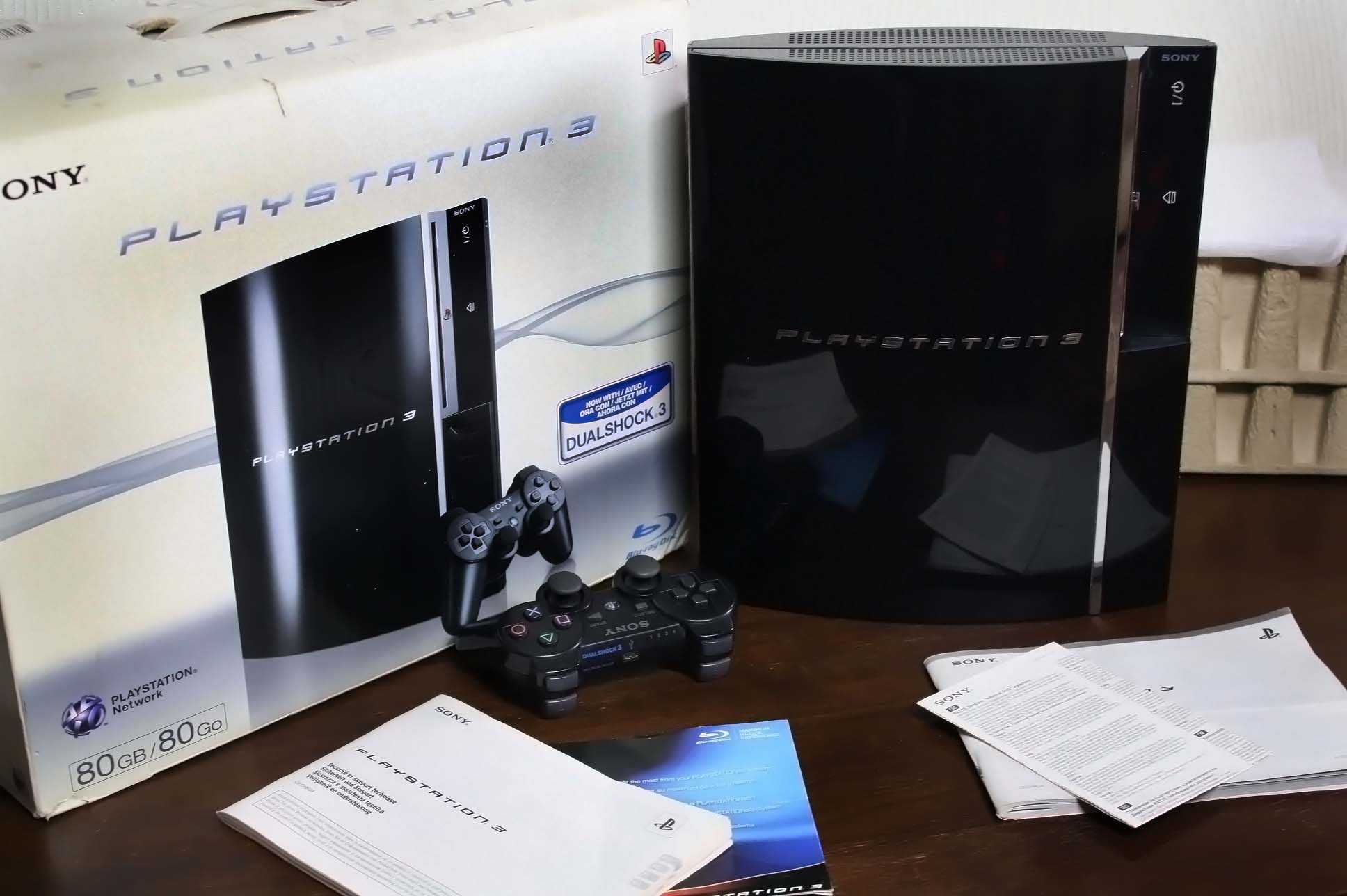 Sony Playstation 3 Fat с коробкой и документами