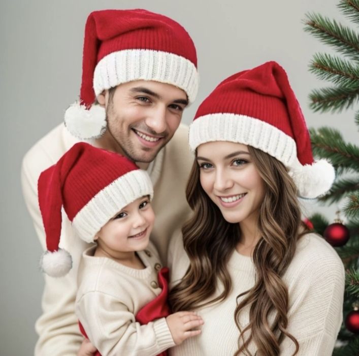 Шапка новогодняя, колпак