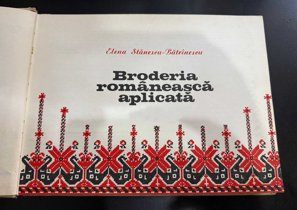 Broderia Românească Aplicată - Elena Stănescu (1978)