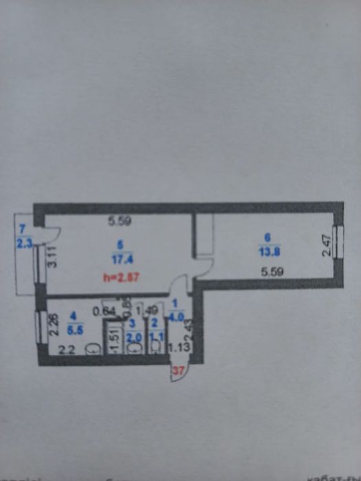 Продам 2х комнатную квартиру