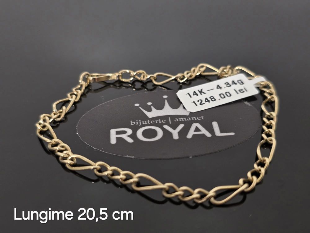 Bijuteria Royal: Bratara aur 14k/4.34 gr
