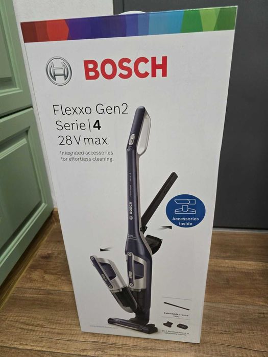 Вертикална прахосмукачка Bosch BCH3K2851 Flexxo