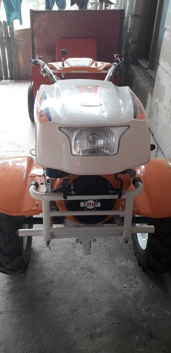 Vand Motocultor 12HP pornire la cheie si sfoara(diferential ).