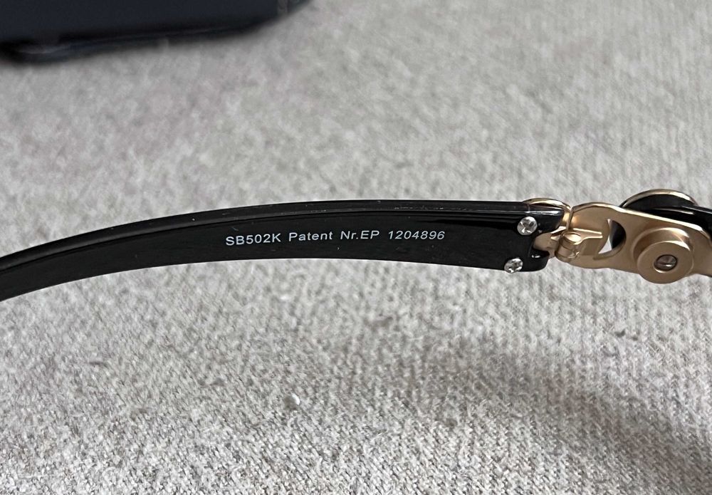 Ochelari Sunblade SB502K fără lentile, model rar colecționari vintage