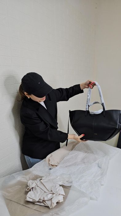 Сумка кожанная  Polene