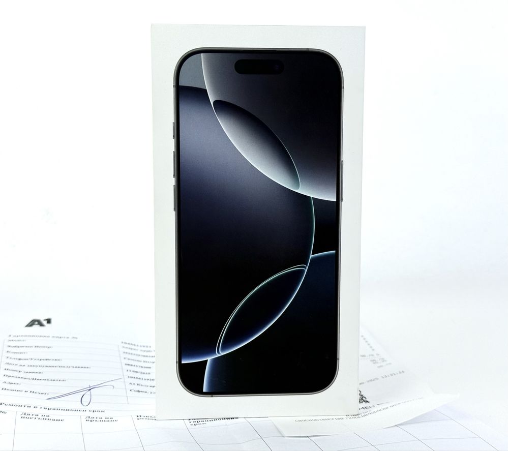 НОВ! Apple iPhone 16 Pro 256GB White 2г. Гаранция!