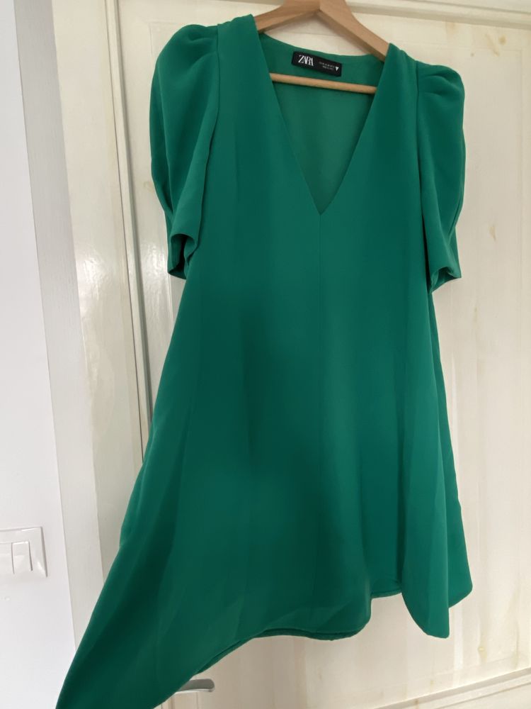 Rochie verde Zara
