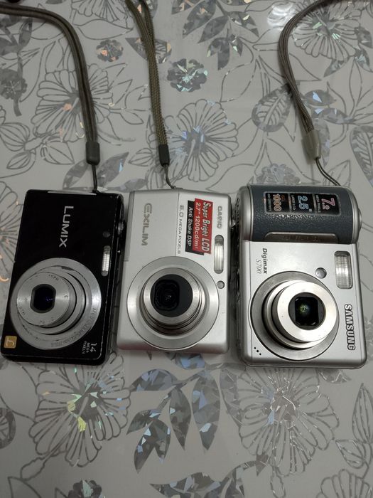 Aparate foto  Samsung, Panasonic,Casio,Canon