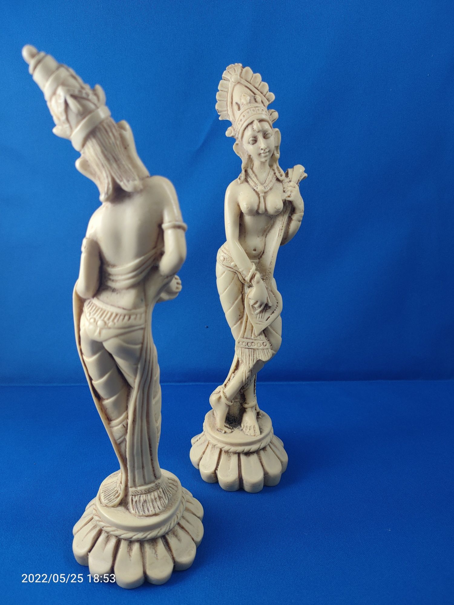 2 statuete rasina zeitati hinduse