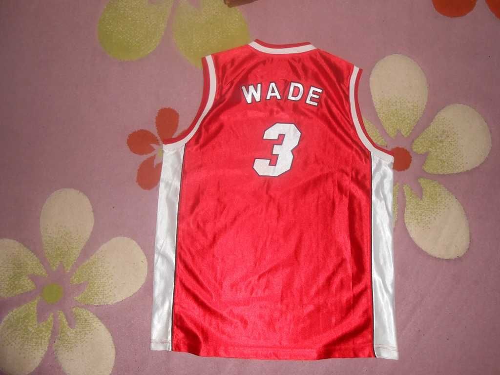 maiou basketball nba miami heat wade #3 marimea XXL nou