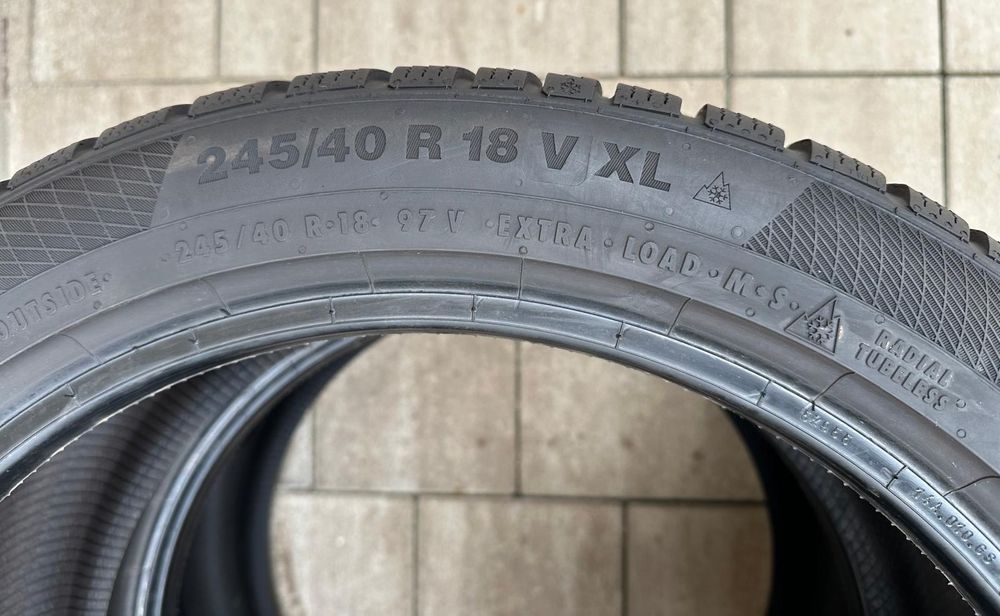 Anvelope / cauciucuri iarna 245/40/18 Continental