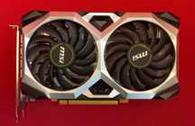 Видеокарта MSI GeForce GTX 1660 Ventus OC 6GB