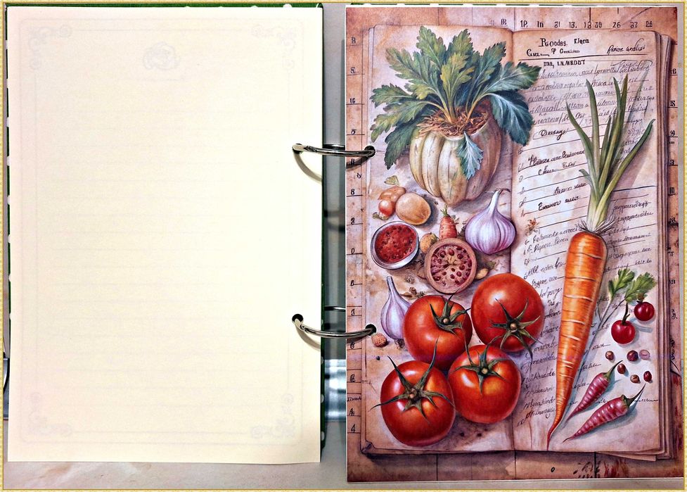 Тефтер за рецепти "Бъркотия в кухнята"