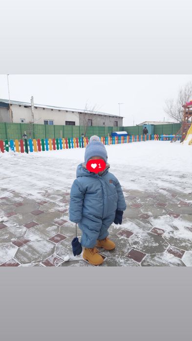 Зимний комбез для мальчика