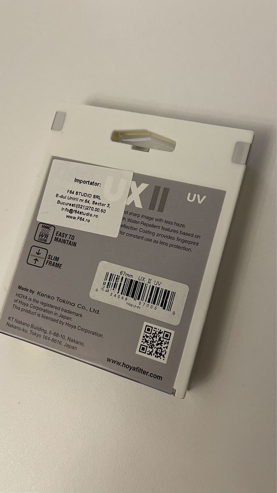 Filtru UV UXll 67mm