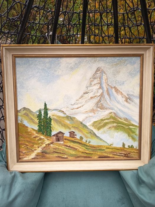 Tablou Deosebit Autentic Peisaj Muntos Germania