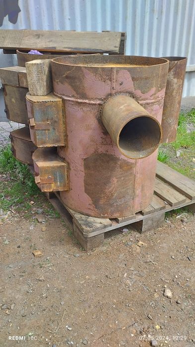 Печка для бани самодельная