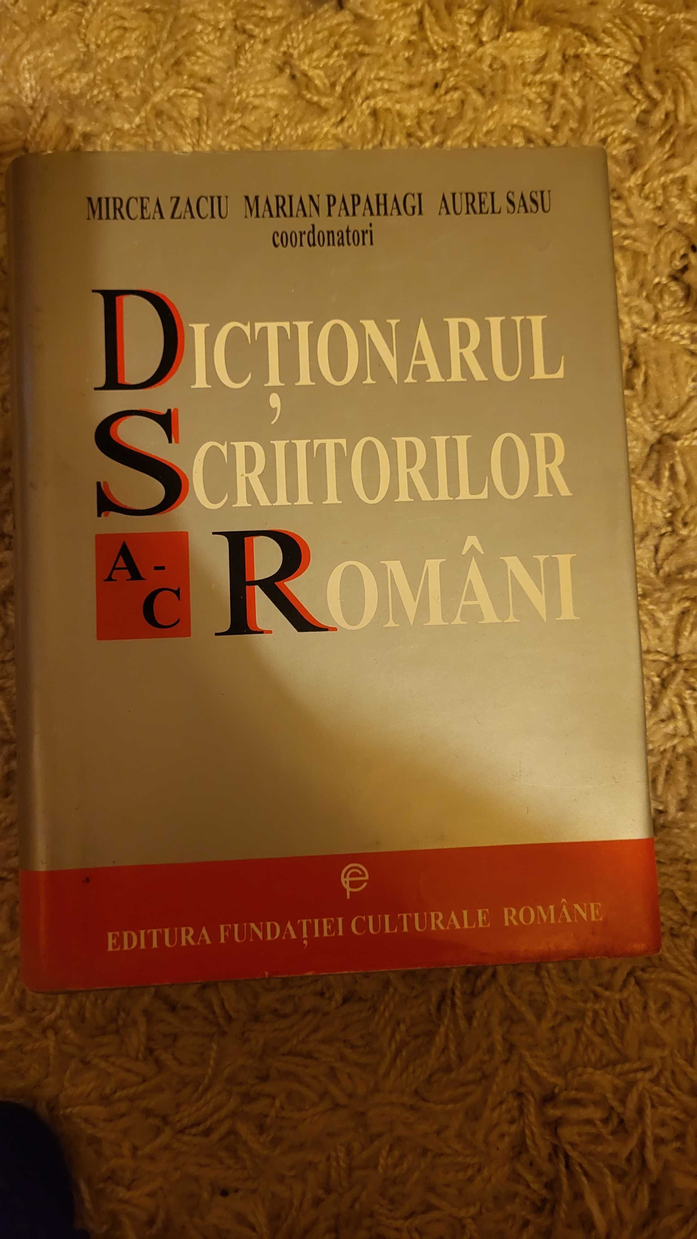 Dicționarul scriitorilor romani de la A-C