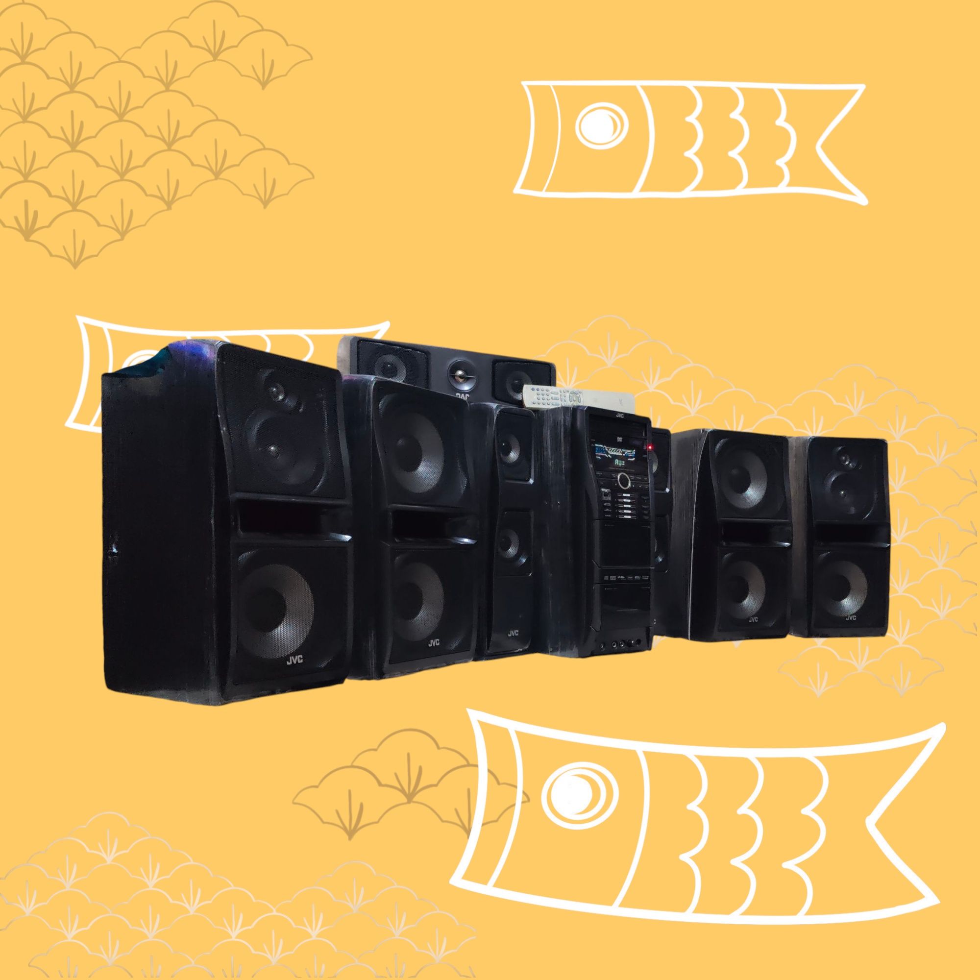 Музыкальный центр JVC DX-U10