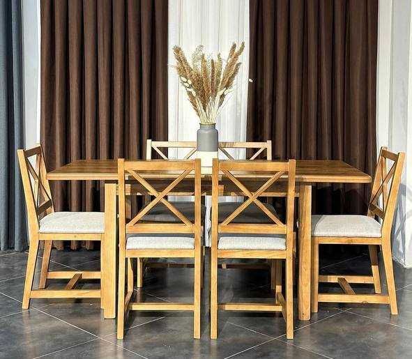 Изготовим на заказ столы и стулья из дерева