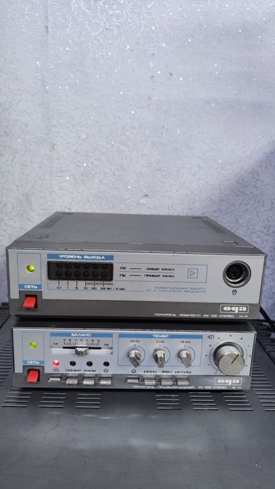 Продам усилитель Ода 102 и 15ас 213