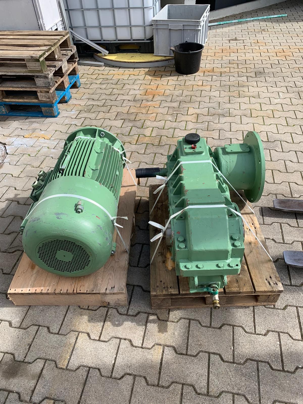 Vand motor+reductor 25kw