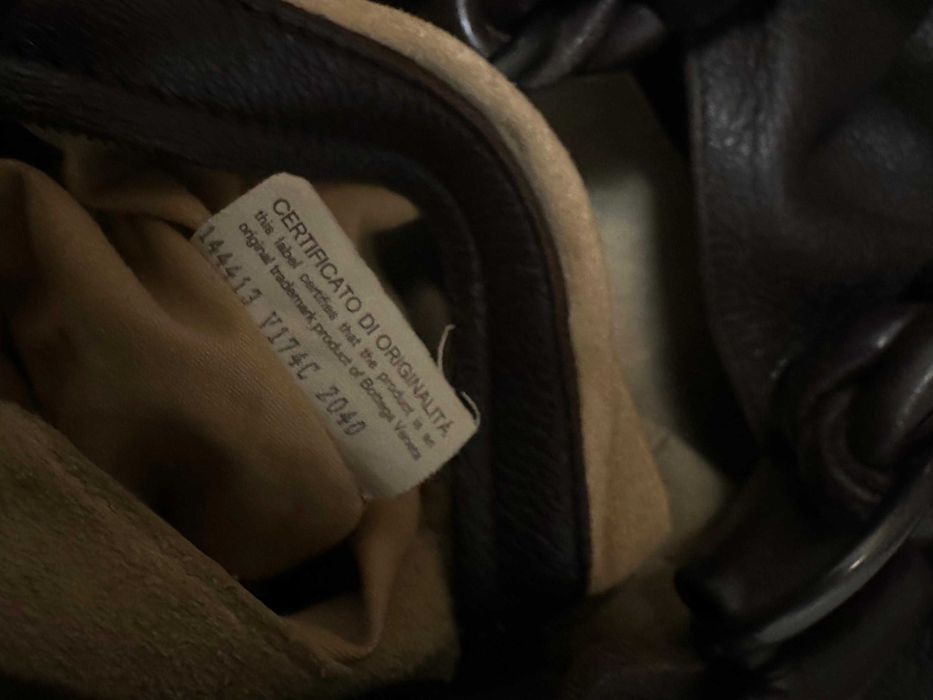 Geanta Bottega Veneta vintage, piele