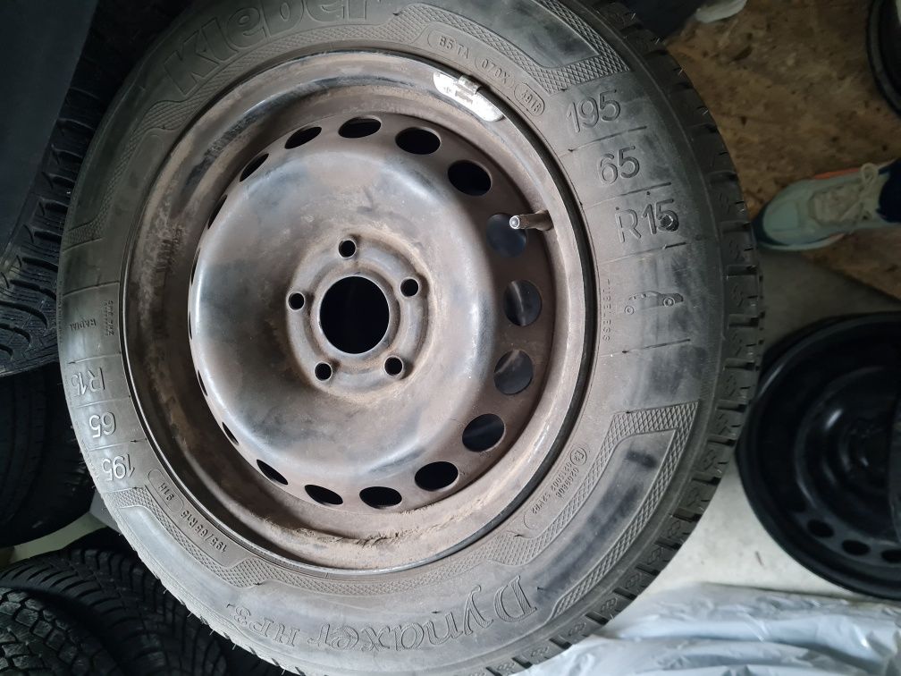 Jante tabla Megane 3 15 cu anvelope noi vara