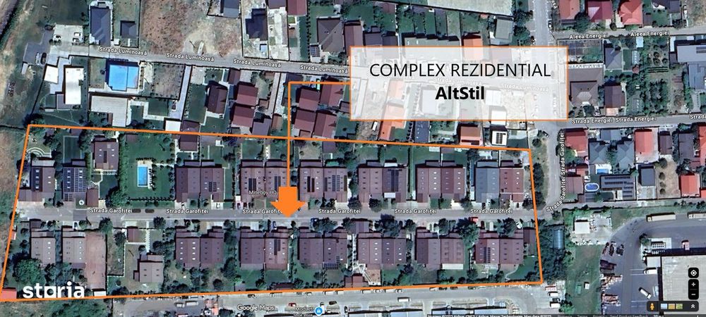 Reședință Spațioasă de Vânzare – Complex AltStil -Aprox. 1000 mp Teren