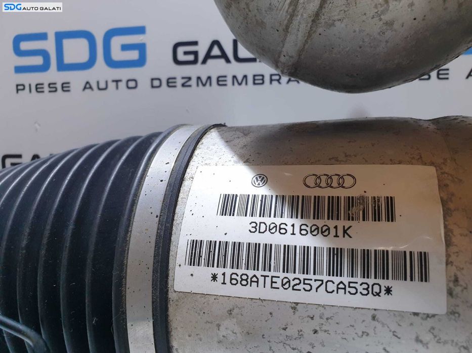Rezervor Acumulator Butelie Presiune Aer Suspensie Amortizoare Telescoape Volkswagen Phaeton 2002 - 2016 Cod 3D0616201