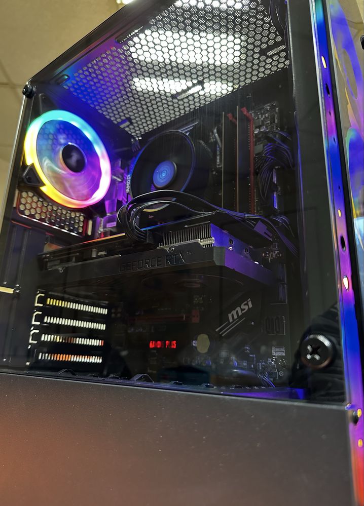 Бюджетен Геймърски компютър, full hd, Ryzen 5, rtx 3060, 16gb, nvme