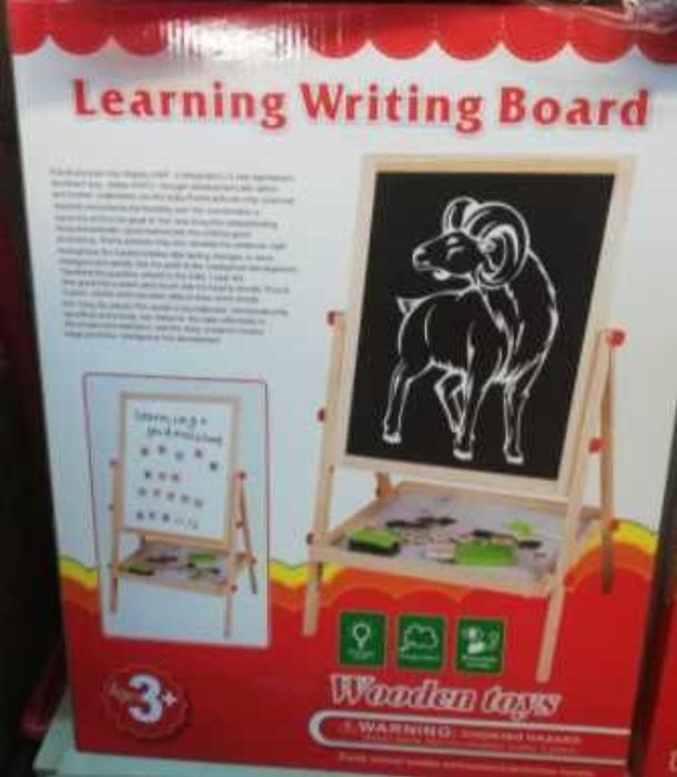 Tabla magnetica pentru copii,cu 2 fete,reglabila