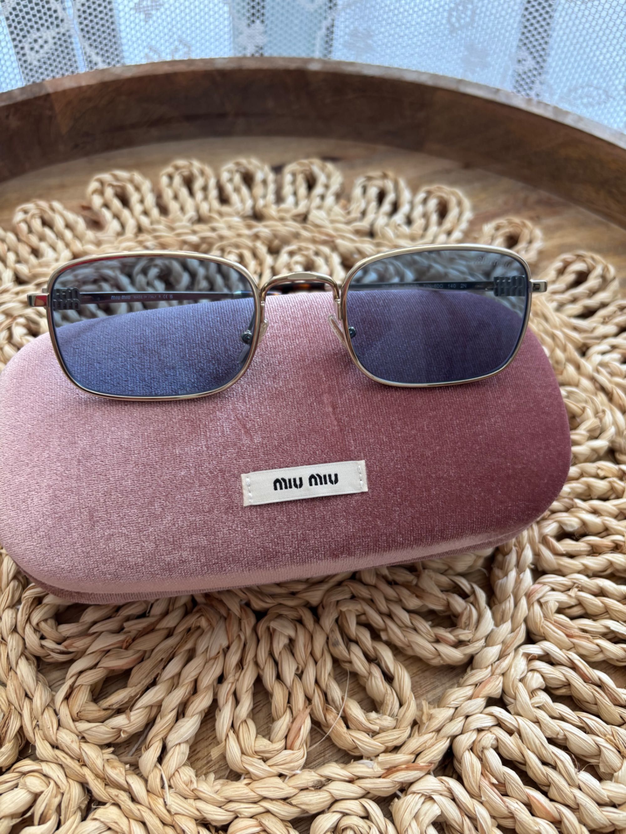 Слънчеви очила MIU MIU MU A53 ZVN60O BLUE