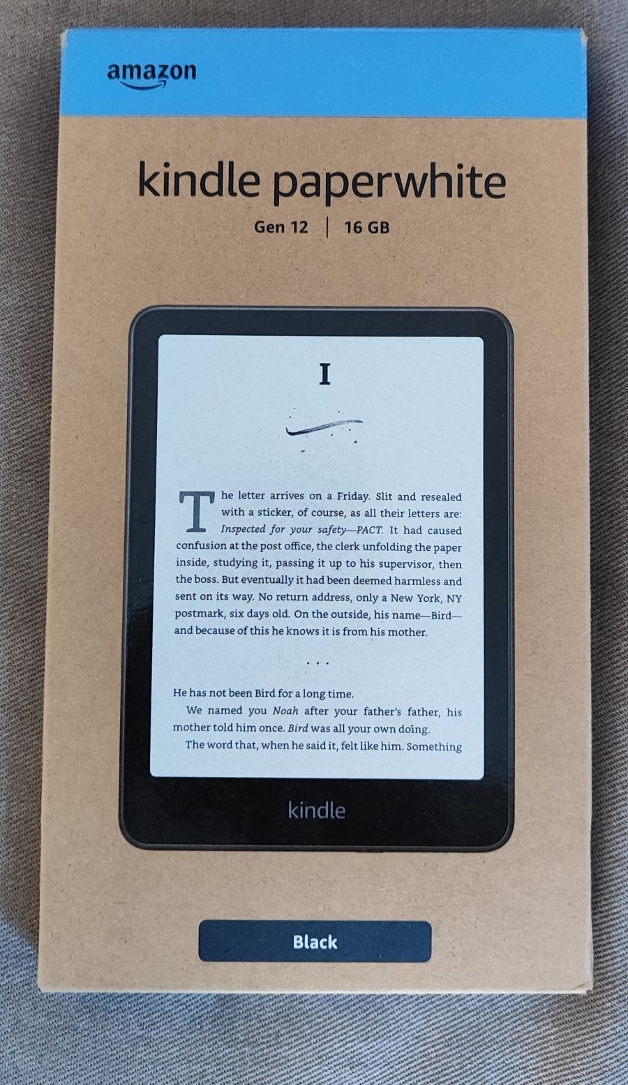 Kindle Paperwite 12, новая в упаковке.