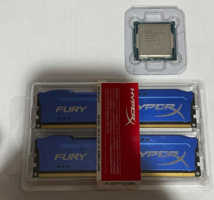 СПЕШНО!!! Intel i3-4150 + 8 GB рам Hyperx