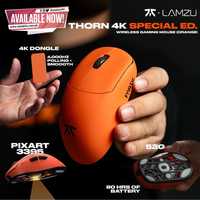 Топ! LAMZU THORN 4K Special Edition Беспроводная мышка/мышь/вес 52г