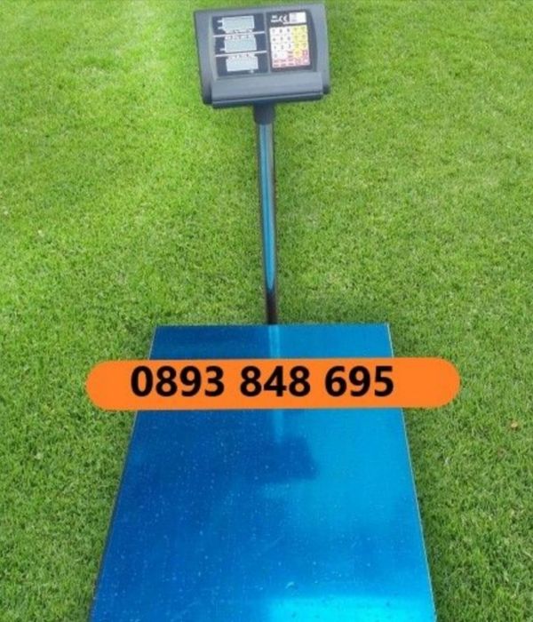 Кантар с Платформа Електронен 100кг 150кг 300кг 1000кг 1 тон Ел Везна