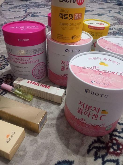 XURUM, BOTO, Jele va LACTO FIT Kollagenlari