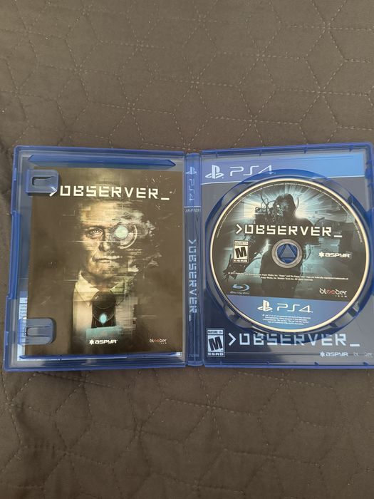 Observer Playstation 4 ps4 Limited Run # 162