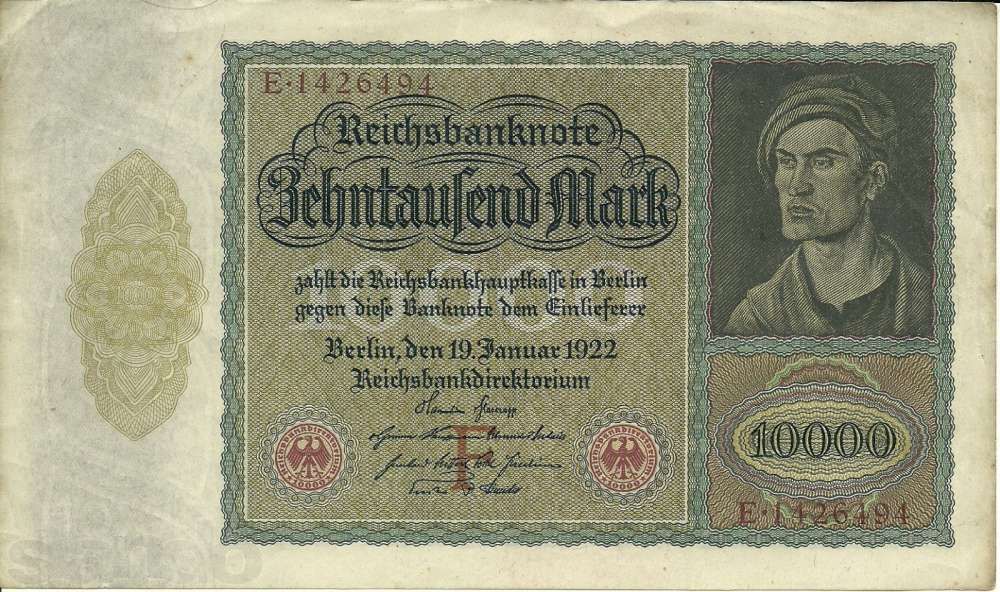 10,000 Mark - 1922 German