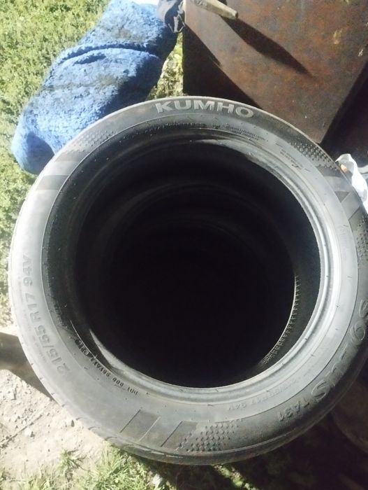 215/55/17 шины KUMHO на докатку