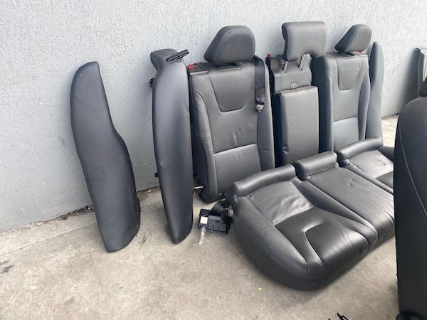 Interior piele negru LHD VOLVO V60 2014+