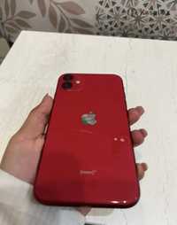iPhone 11, цвет красный, 128гб.