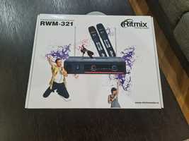 Беспроводные микрофоны для караоке Ritmix rwm-321